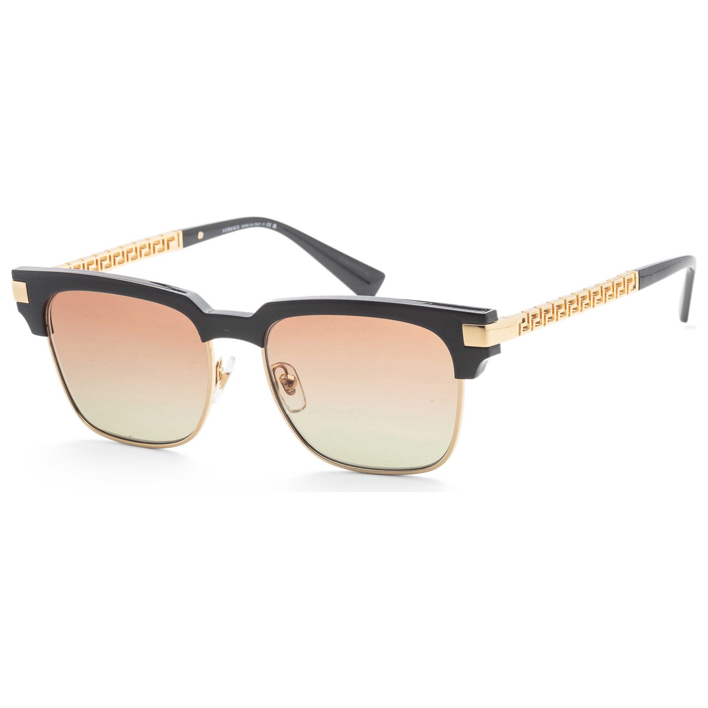 Front view of Versace Fashion Men's Sunglasses VE4447-GB1-E8-55