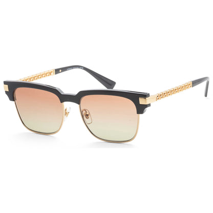 Front view of Versace Fashion Men's Sunglasses VE4447-GB1-E8-55