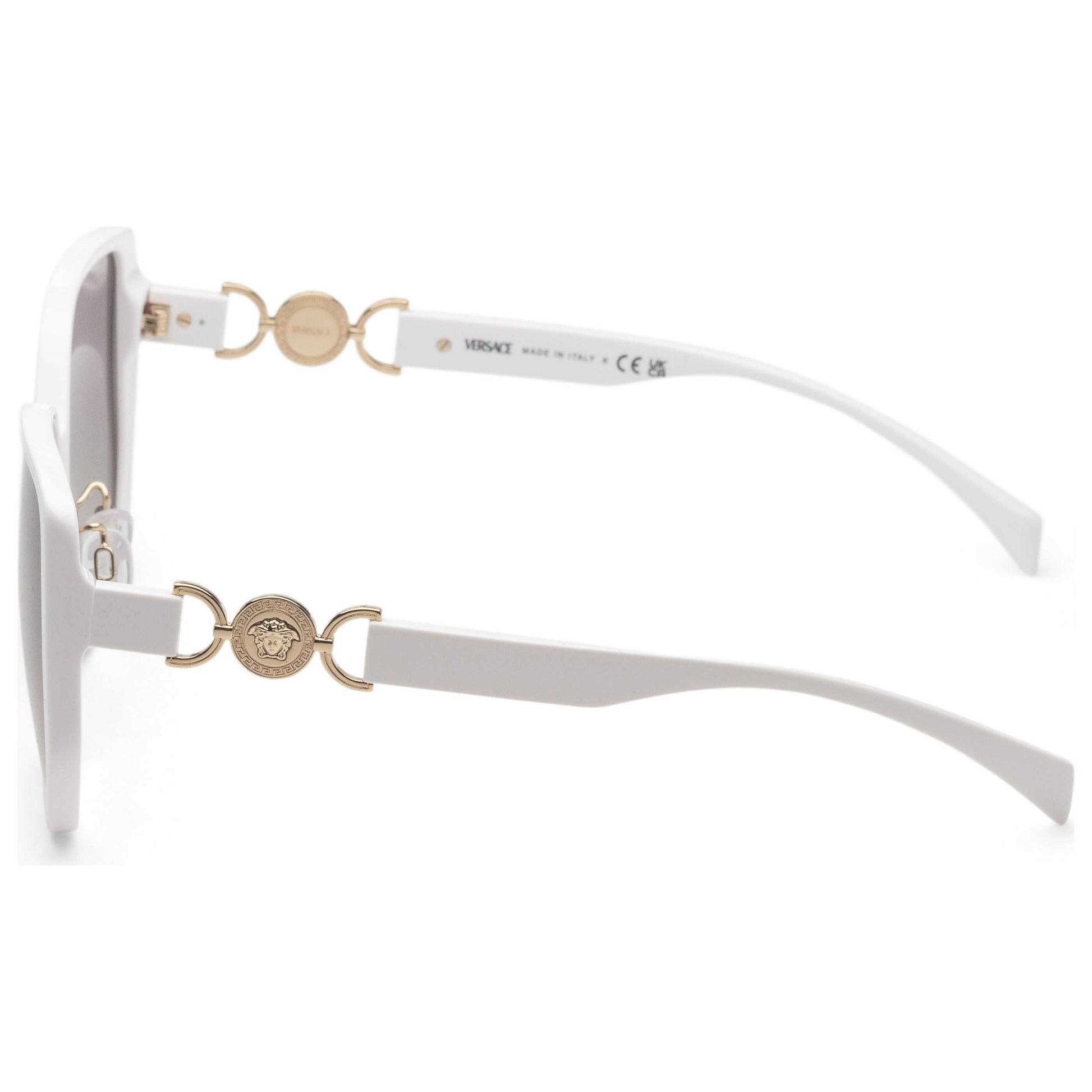 Left view of Versace Fashion Women's Sunglasses VE4449D-314-11-58