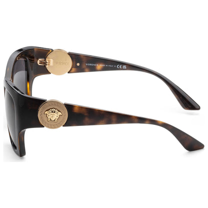 Left view of Versace Fashion Women's Sunglasses VE4452-108-87-55