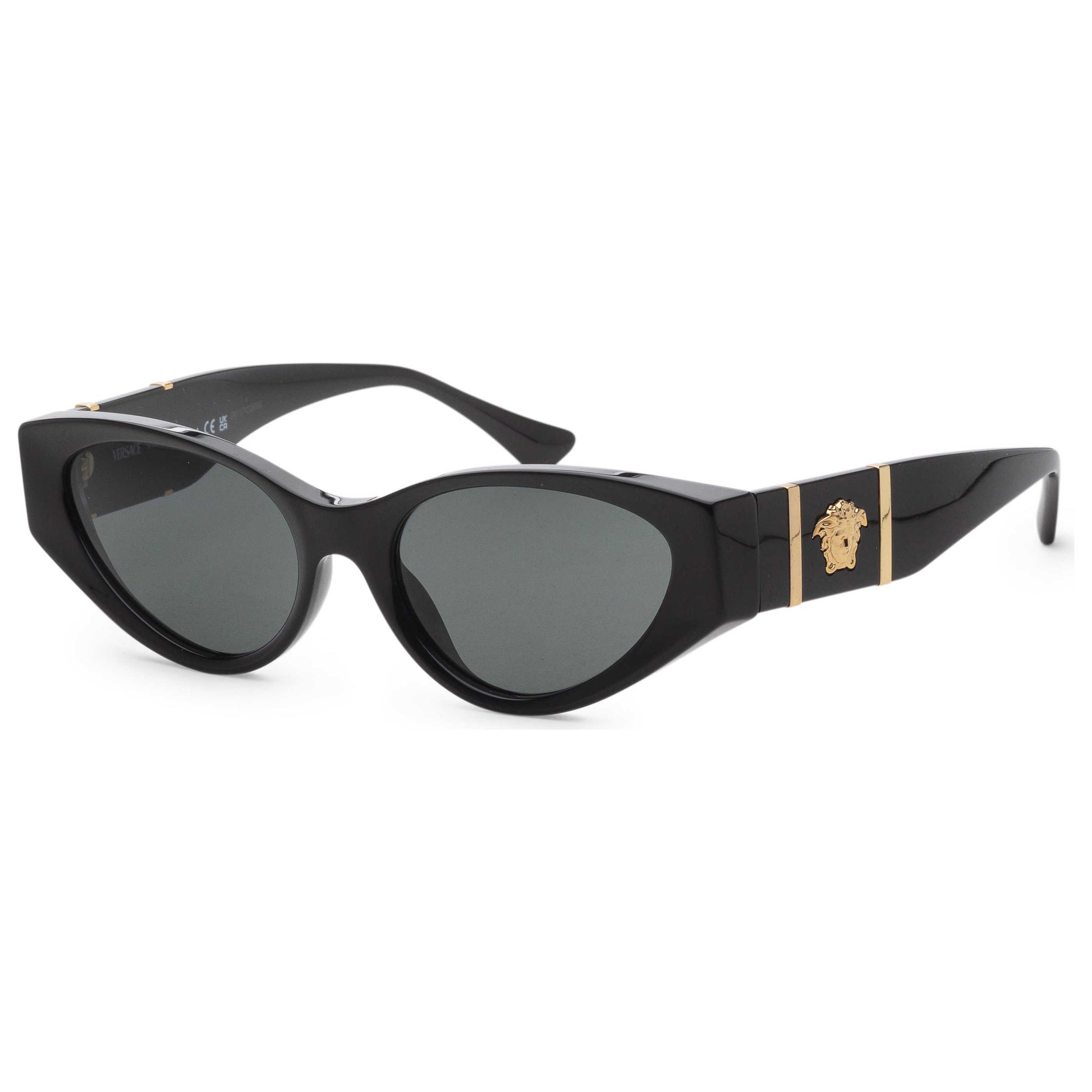 Front view of Versace Fashion Women's Sunglasses VE4454-GB1-87-55