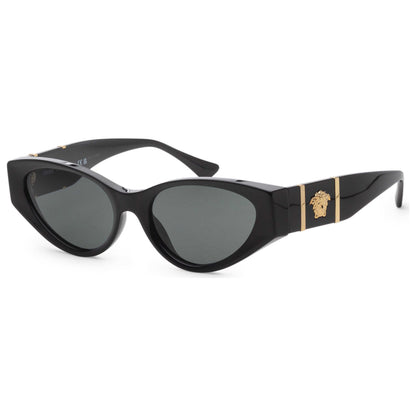 Front view of Versace Fashion Women's Sunglasses VE4454-GB1-87-55