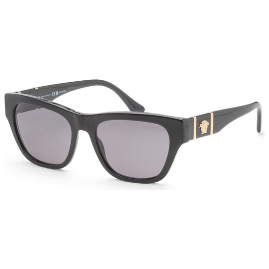 Front view of Versace Fashion Men's Sunglasses VE4457-GB1-81-55