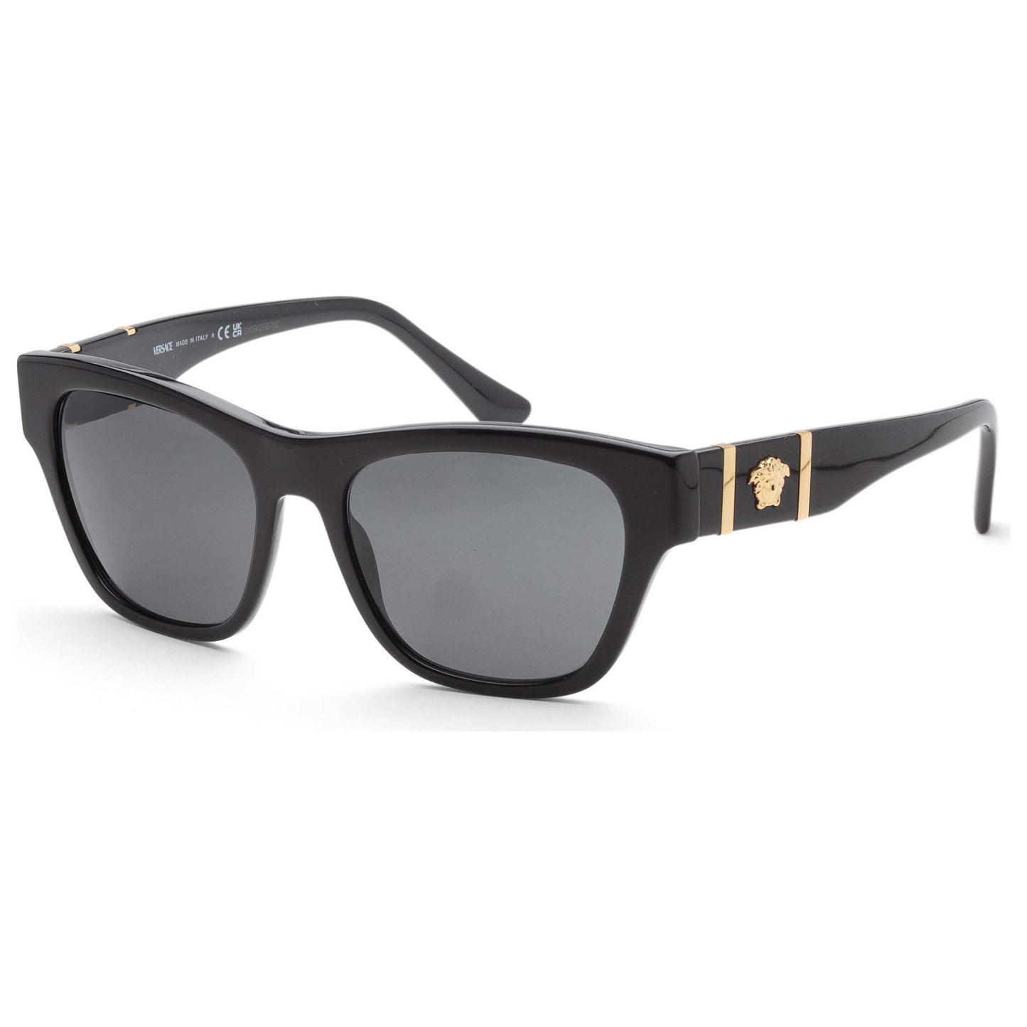 Front view of Versace Fashion Men's Sunglasses VE4457-GB1-87-55