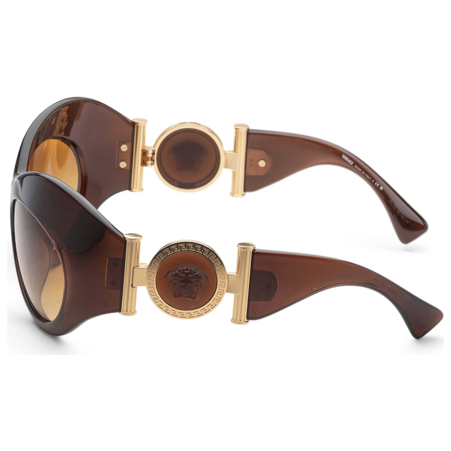 Left view of Versace Fashion Women's Sunglasses VE4462-54462L-58