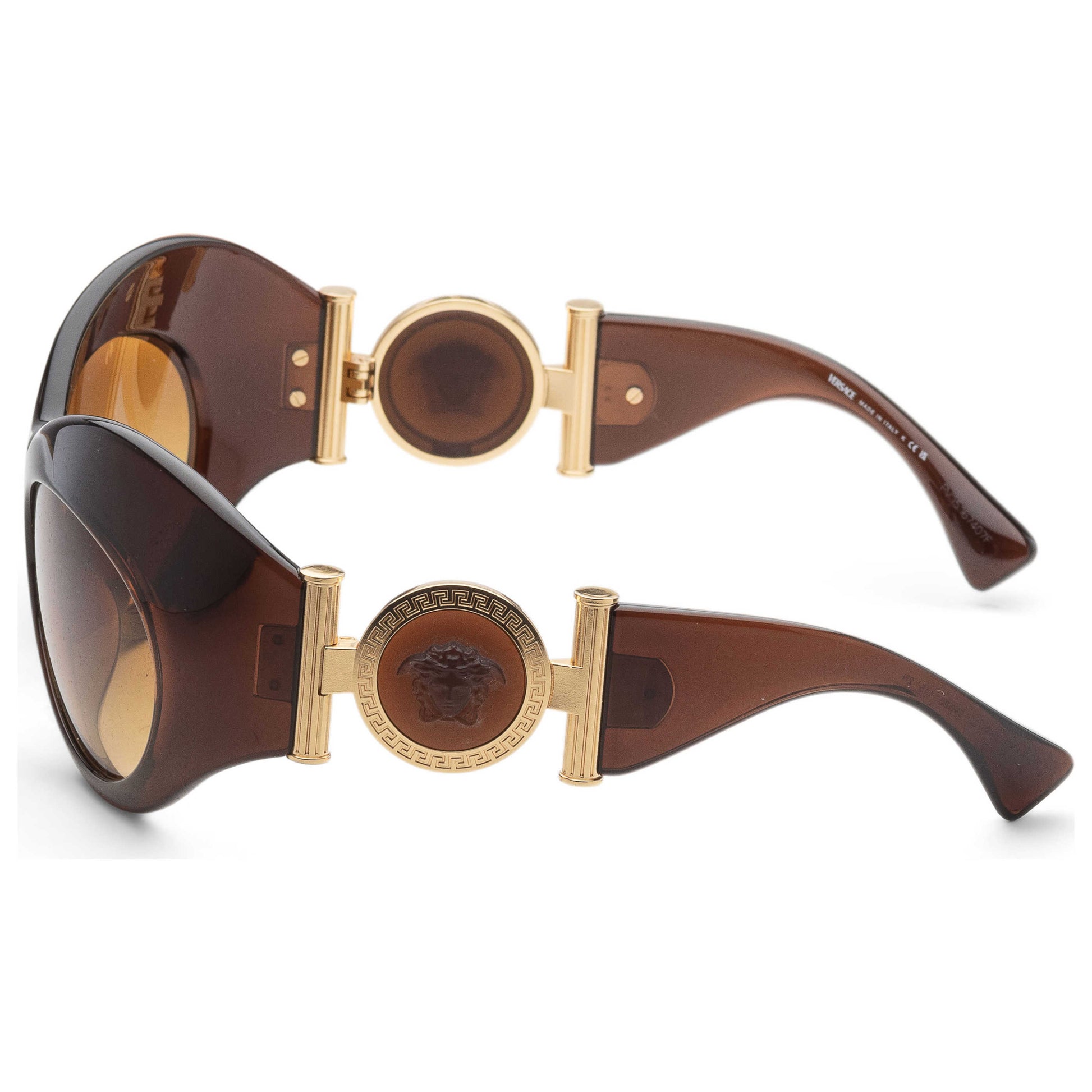 Left view of Versace Fashion Women's Sunglasses VE4462-54462L-58