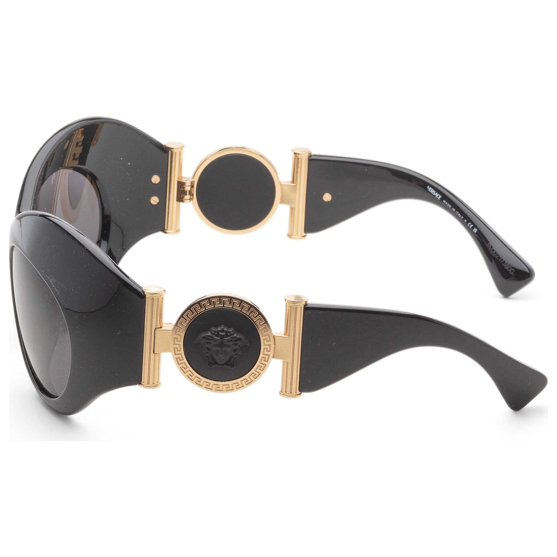 Left view of Versace Fashion Women's Sunglasses VE4462-GB1-87-58