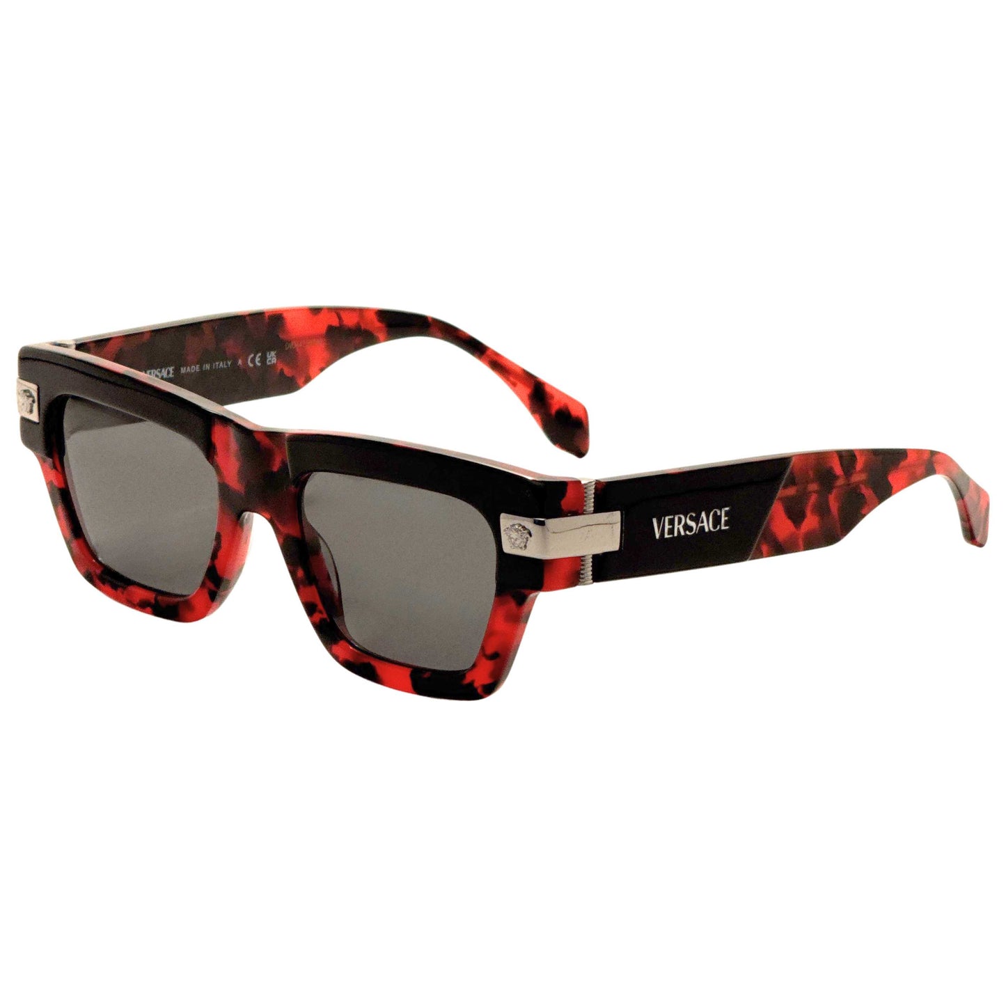 Front view of Versace Men's Sunglasses VE4464-545787-52