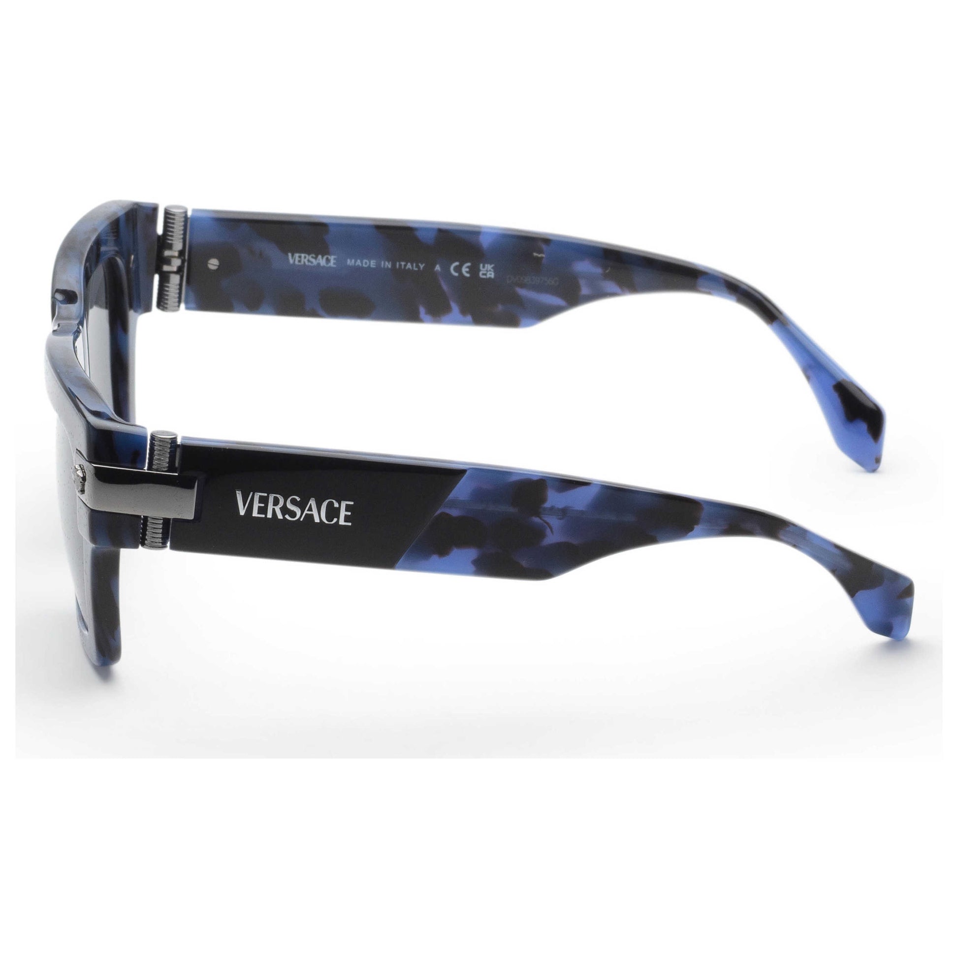 Left view of Versace Fashion Men's Sunglasses VE4464F-545887-55