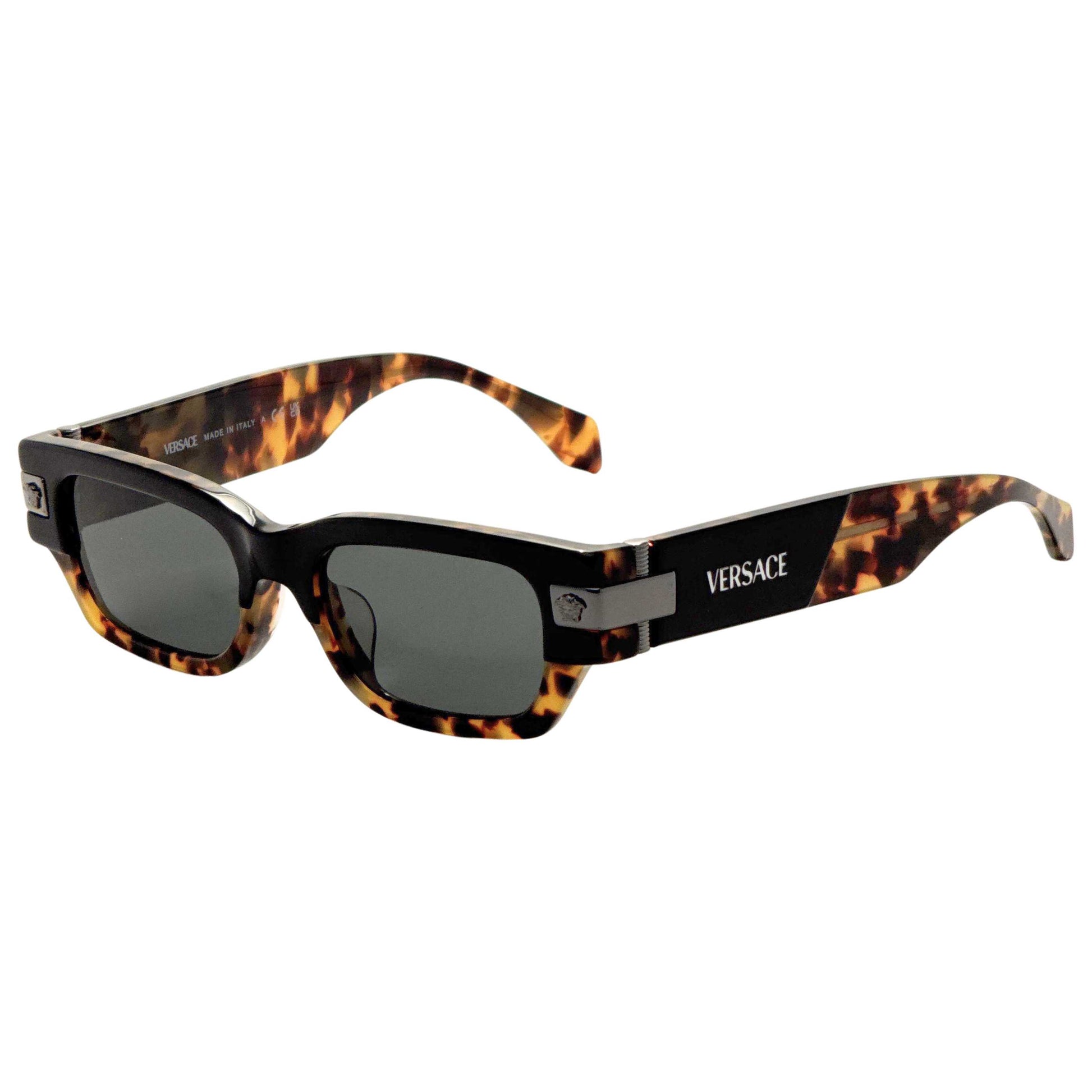 Front view of Versace Men's Sunglasses VE4465F-545687-53