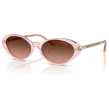Front view of Versace Fashion Women's Sunglasses VE4469-54725M-54