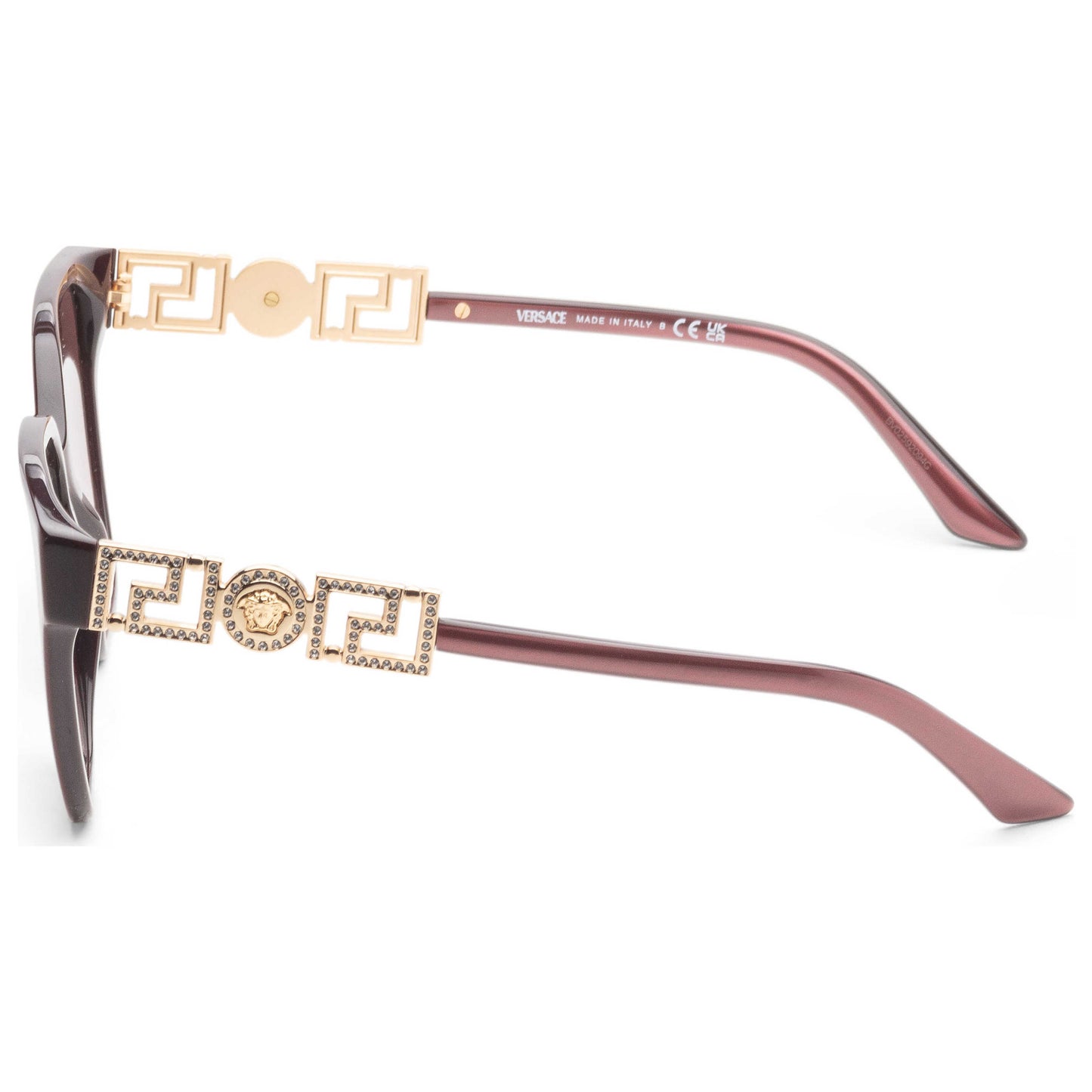 Left view of Versace Fashion Women's Sunglasses VE4471B-54755M-56