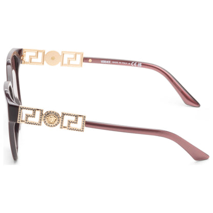 Left view of Versace Fashion Women's Sunglasses VE4471B-54755M-56