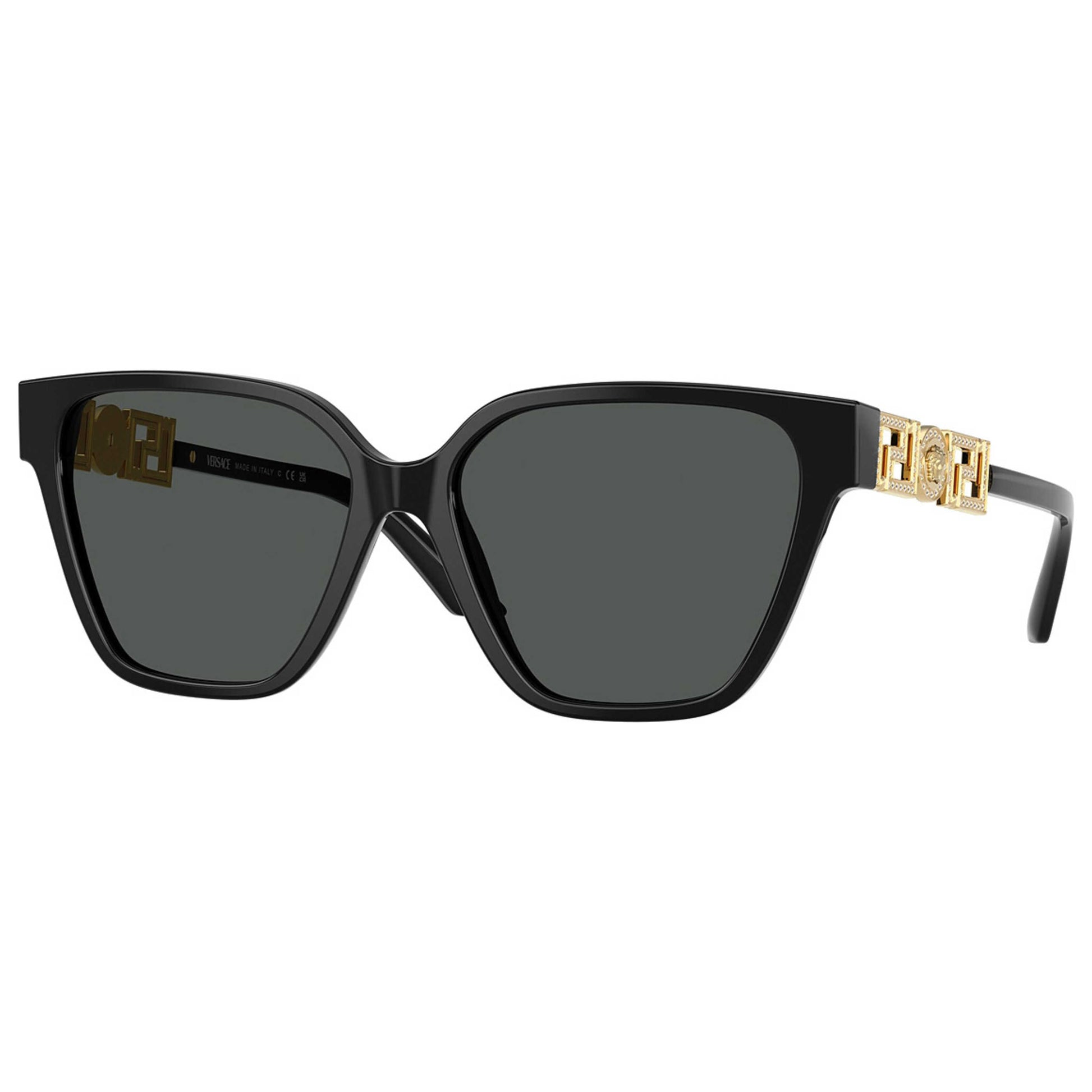 Front view of Versace Fashion Women's Sunglasses VE4471B-GB1-87-56