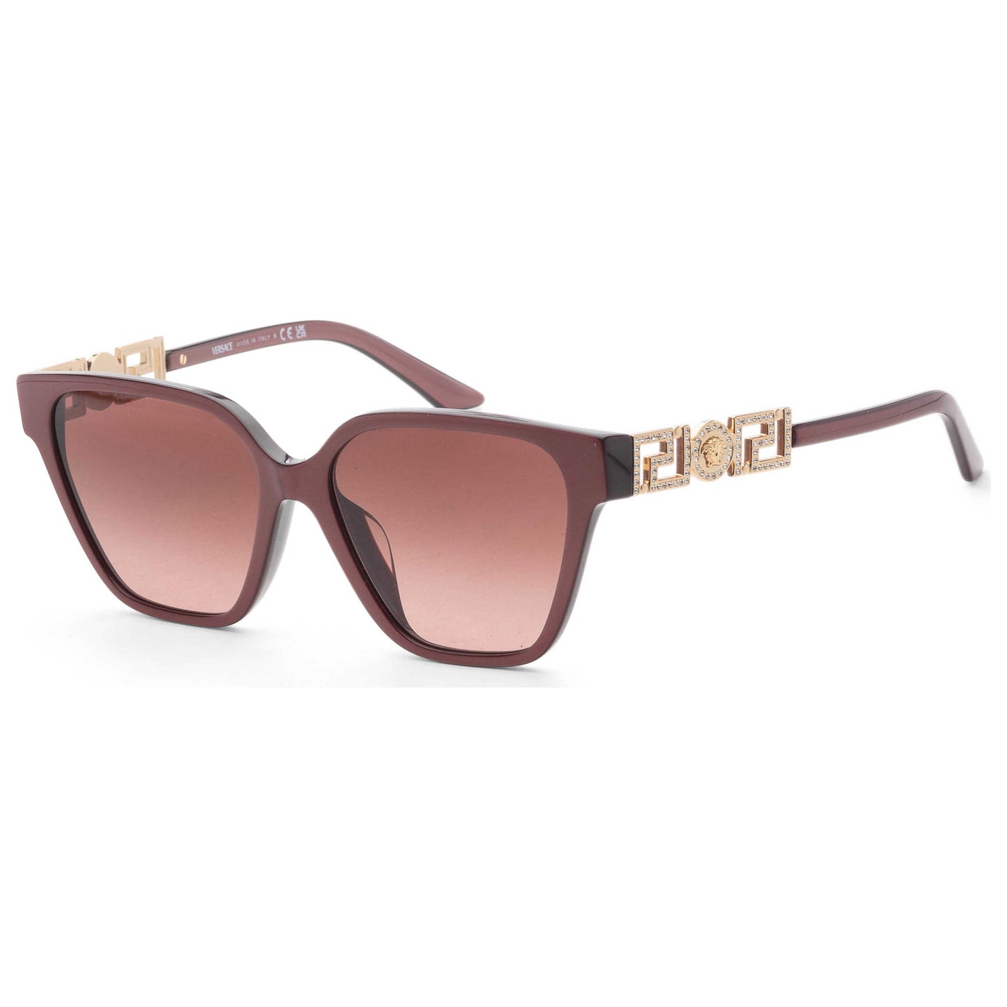 Front view of Versace Fashion Women's Sunglasses VE4471BF-54755M-56