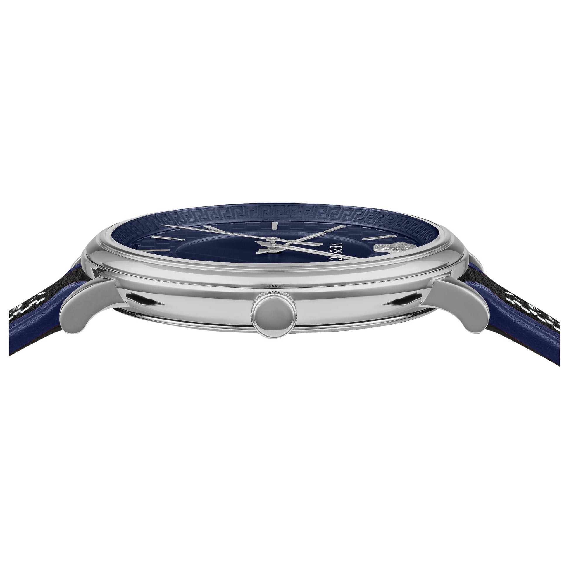 Right view of Versace V-Circle Men's Quartz Watch VE5A01121