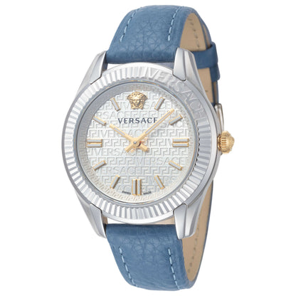 Front view of Versace Greca Women's Quartz Watch VE6C00123