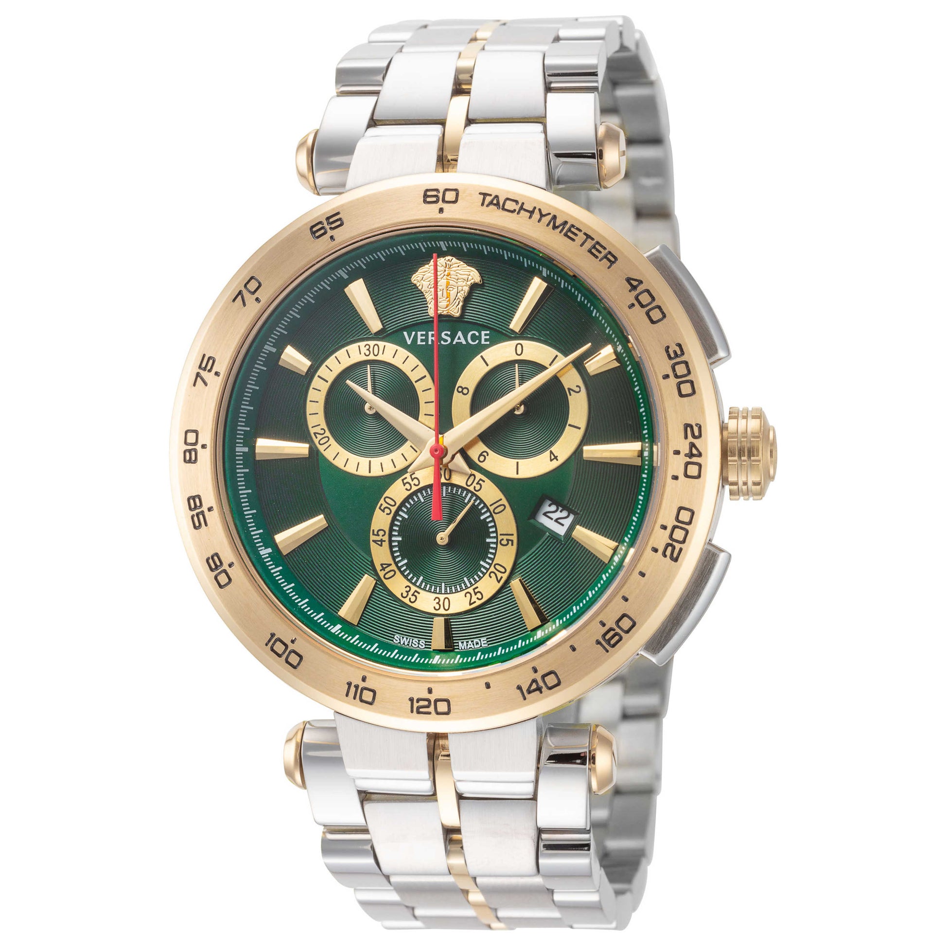 Front view of Versace Aion Men's Quartz Watch VE6CA0523