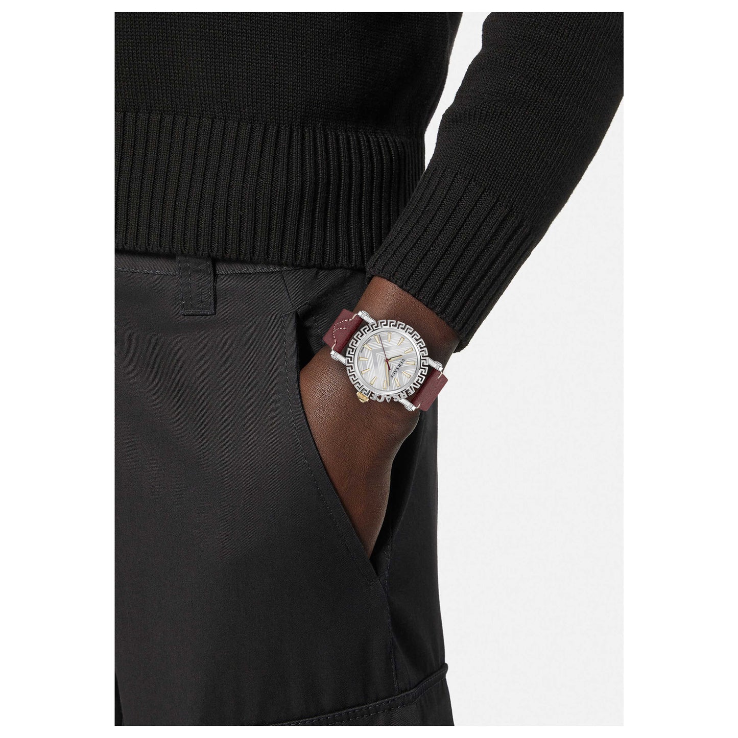 Versace Greca Glam Men's Quartz Watch VE6D00123 - Image #5