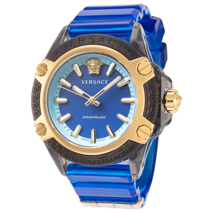 Front view of Versace Icon Active Men's Quartz Watch VE6E00323