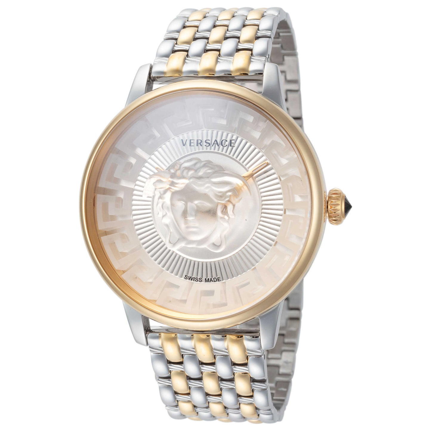 Front view of Versace Medusa Alchemy Women's Quartz Watch VE6F00423
