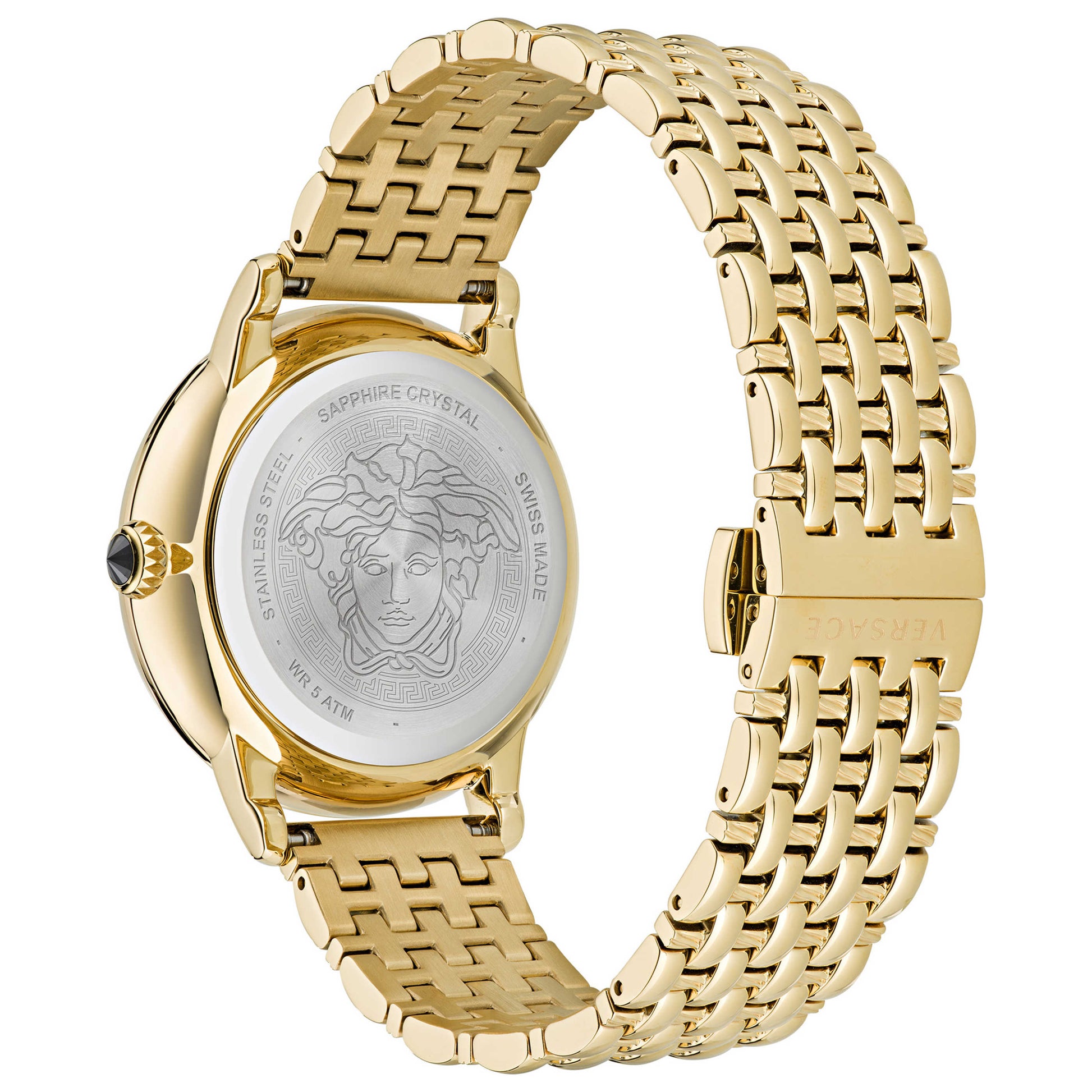 Left view of Versace Medusa Alchemy Women's Quartz Watch VE6F00523