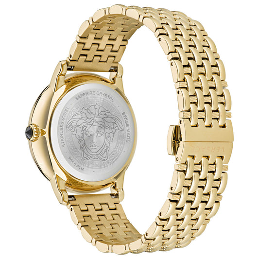 Left view of Versace Medusa Alchemy Women's Quartz Watch VE6F00523