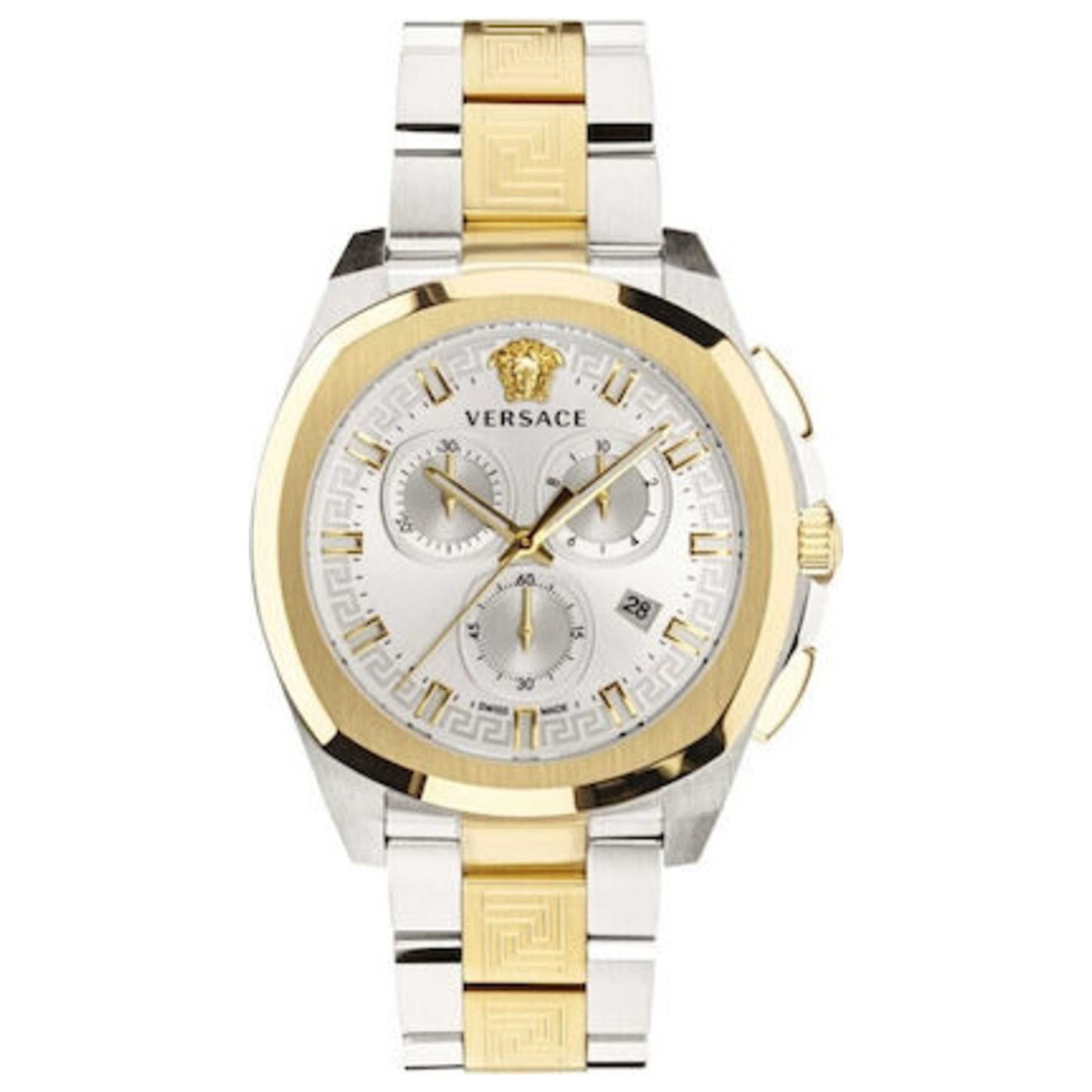 Front view of Versace Geo Men's Quartz Watch VE7CA0823