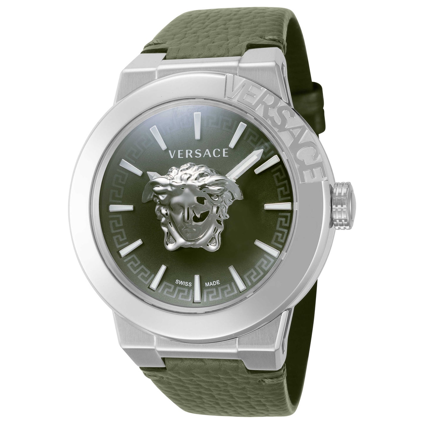 Front view of Versace Medusa Infinite Men's Quartz Watch VE7E00123