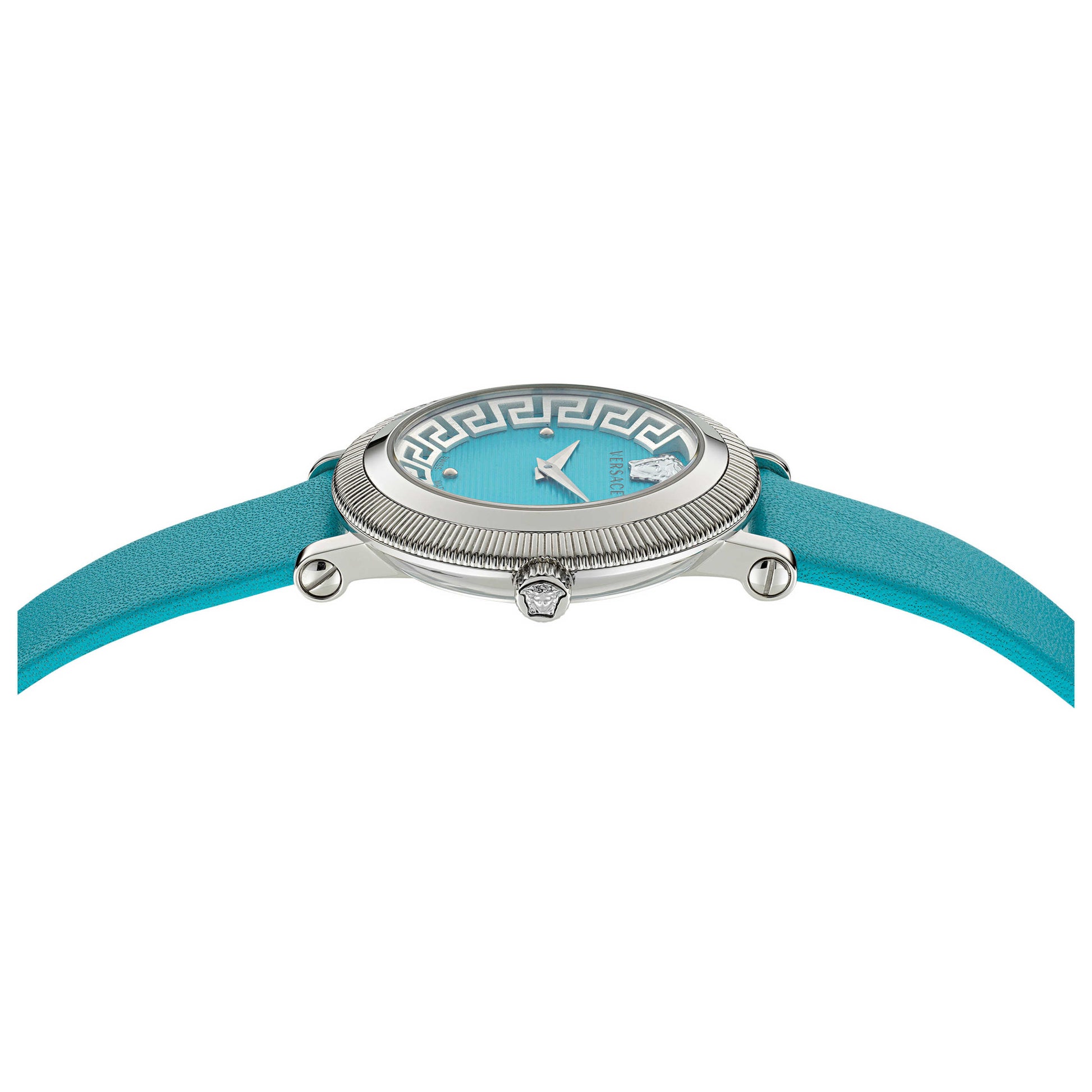 Right view of Versace Greca Flourish Women's Quartz Watch VE7F00123