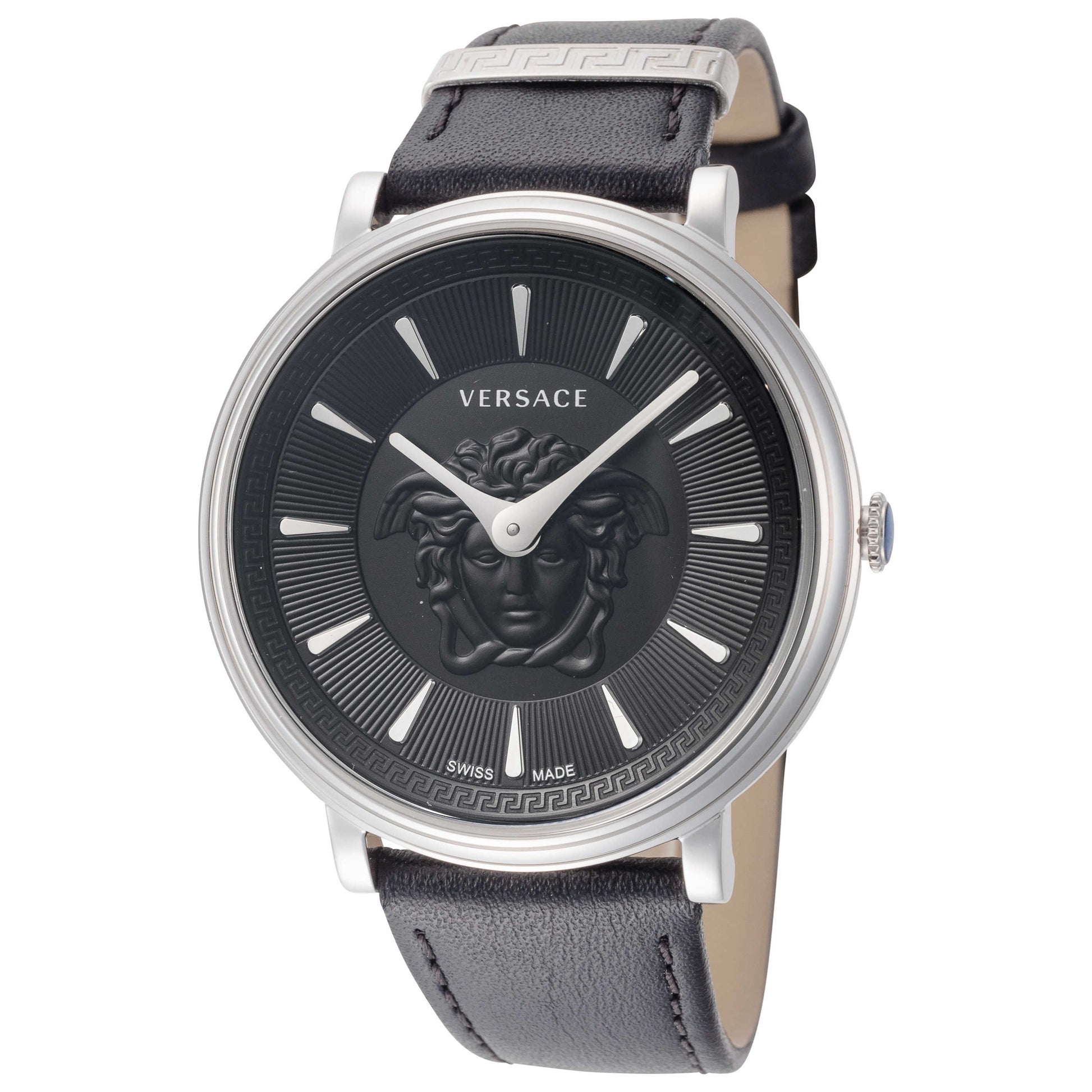 Front view of Versace V-Circle Women's Quartz Watch VE8102619