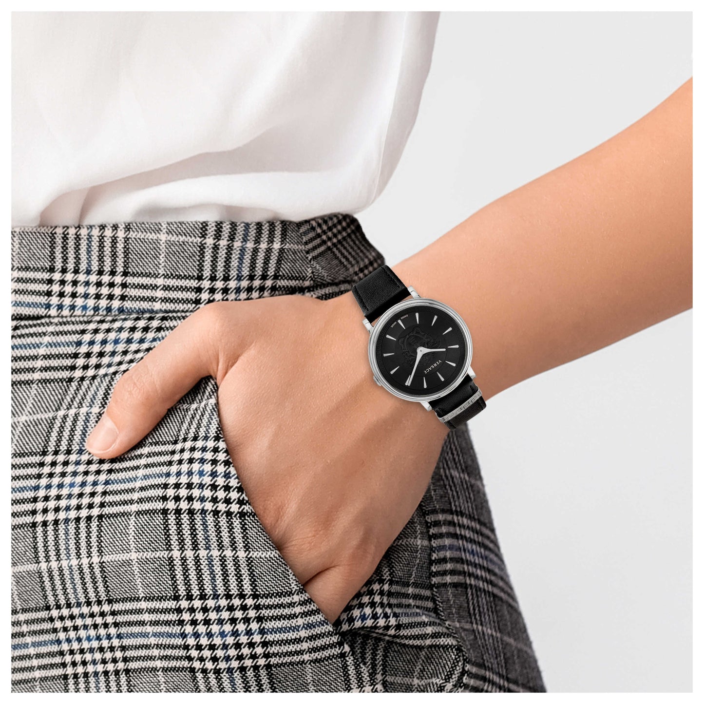 Versace V-Circle Women's Quartz Watch VE8102619 - Image #5