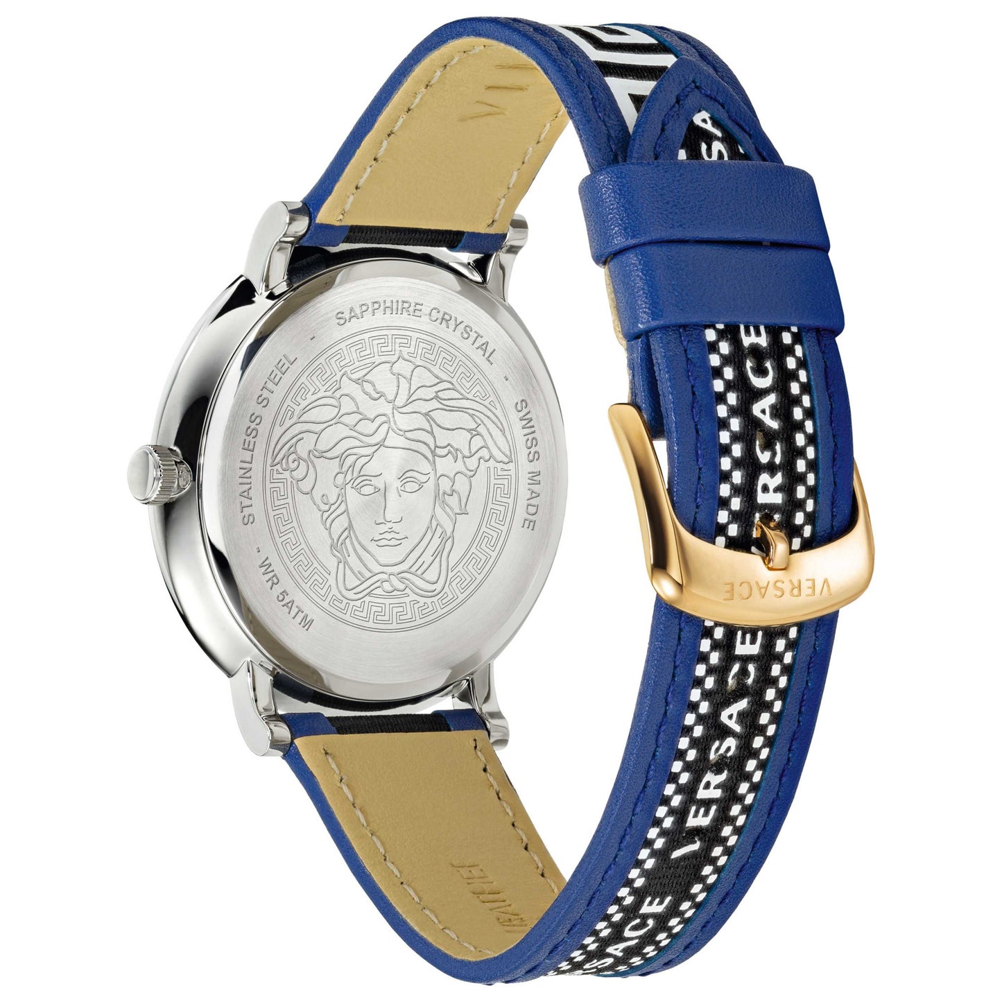Versace V-Circle Greca Edition Men's Quartz Watch VEBQ01419 - Image #2