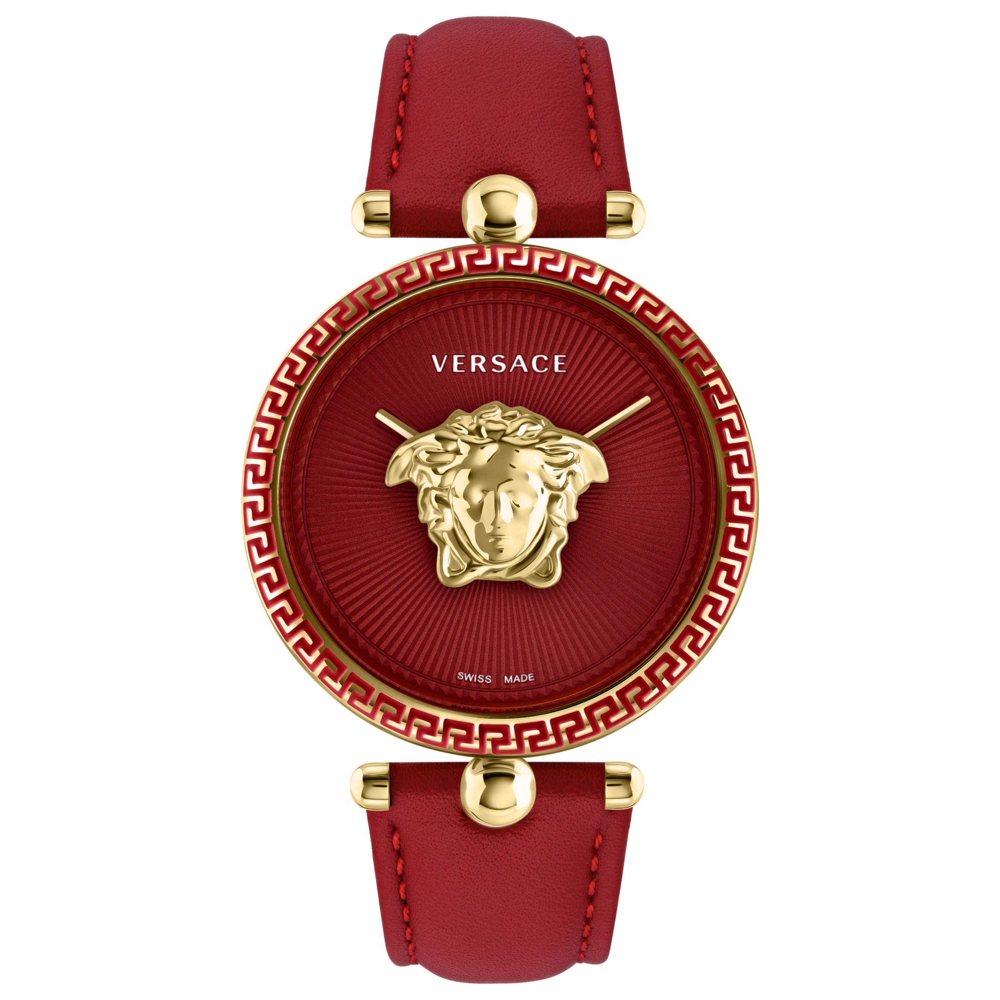 Front view of Versace Palazzo Empire Women's Quartz Watch VECO01822