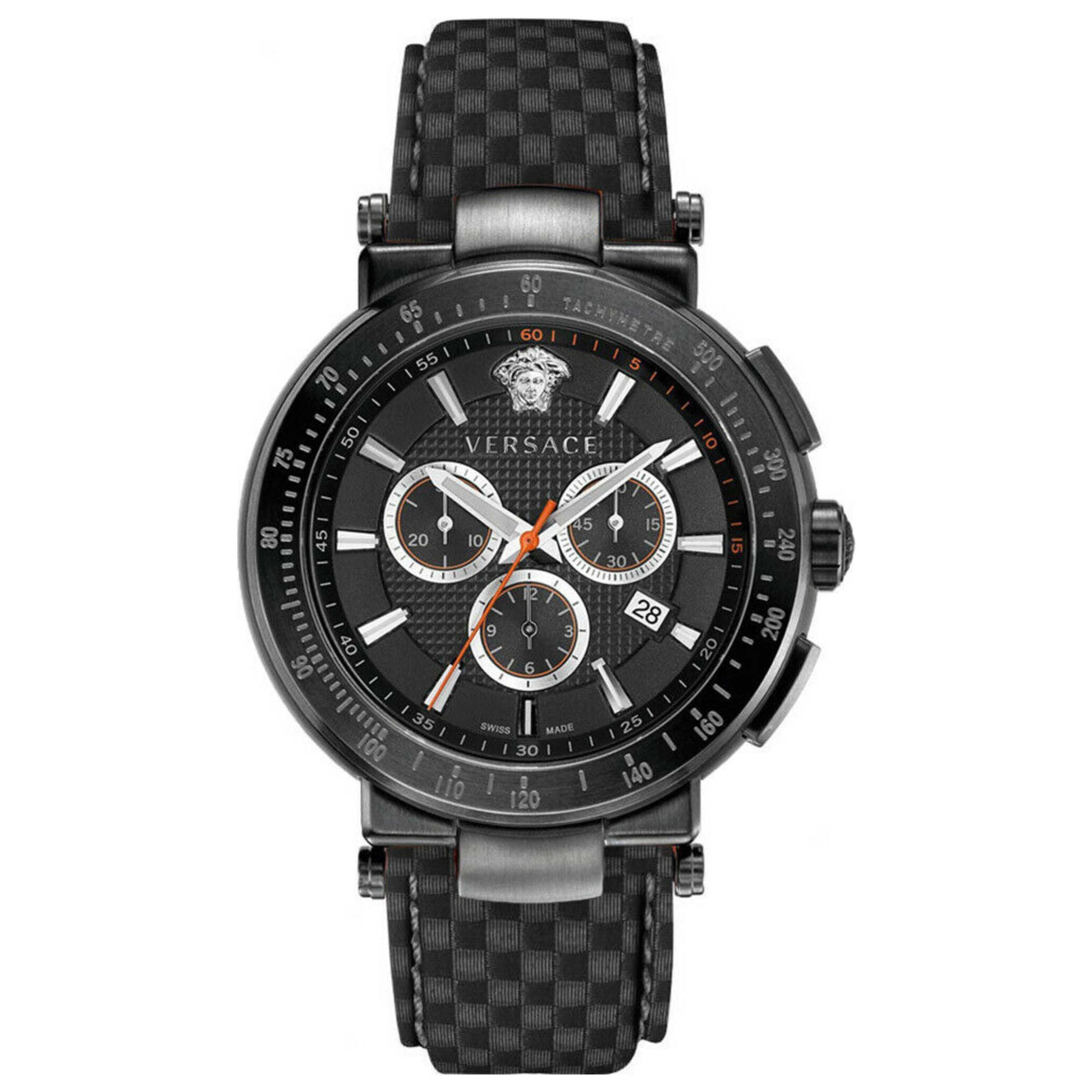 Front view of Versace Mystique Men's Quartz Watch VEFG02020
