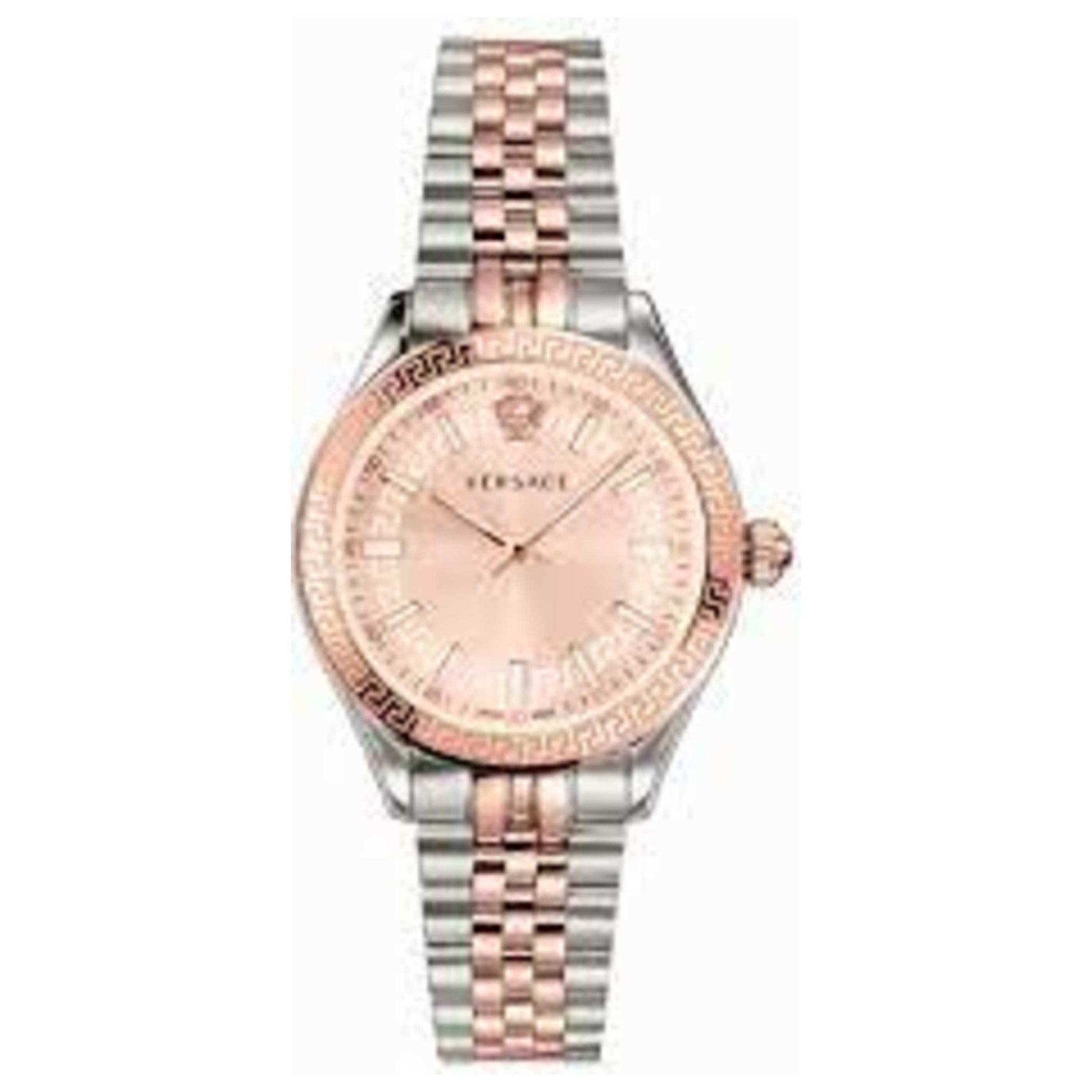 Front view of Versace Hellenyium Women's Quartz Watch VEHU00620