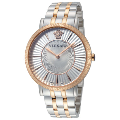Front view of Versace V-Eternal Women's Quartz Watch VEJL01024