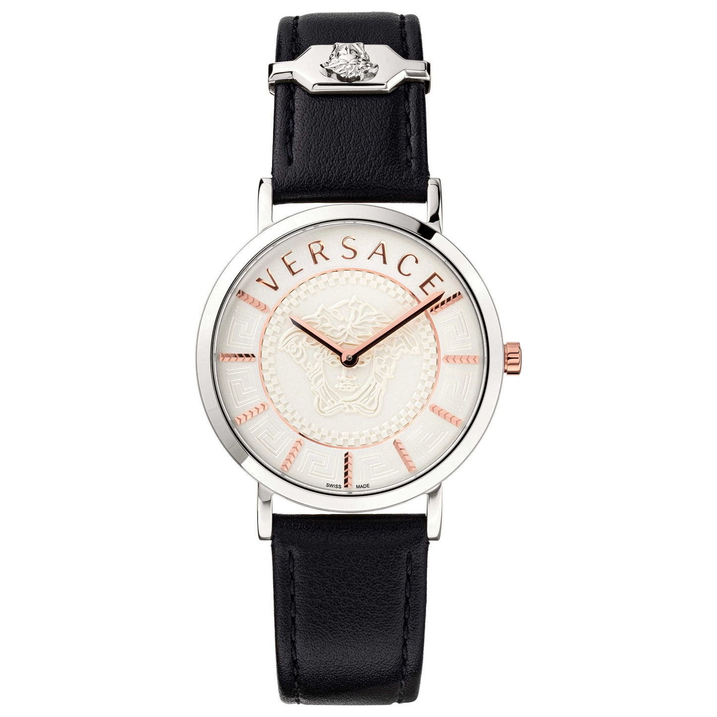 Front view of Versace V-Essential Women's Quartz Watch VEK400721