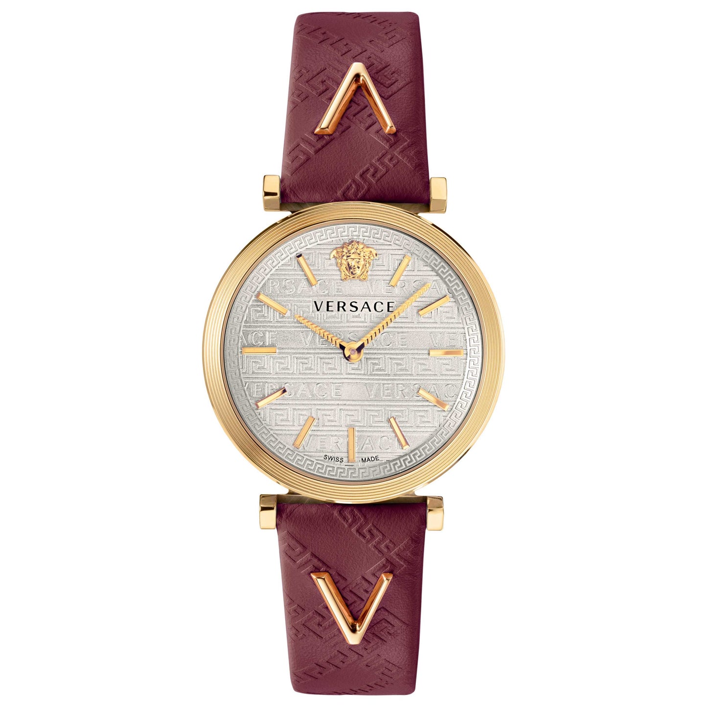 Front view of Versace V-Twist Women's Quartz Watch VELS00519