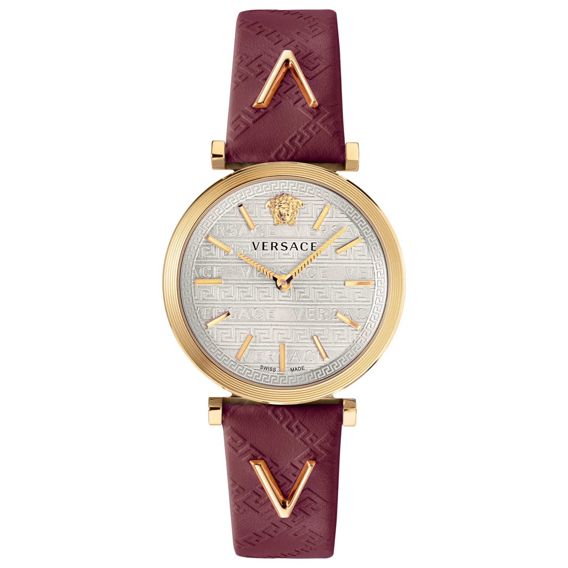 Front view of Versace V-Twist Women's Quartz Watch VELS00519