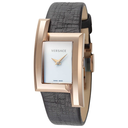 Front view of Versace Greca Icon Women's Quartz Watch VELU00419