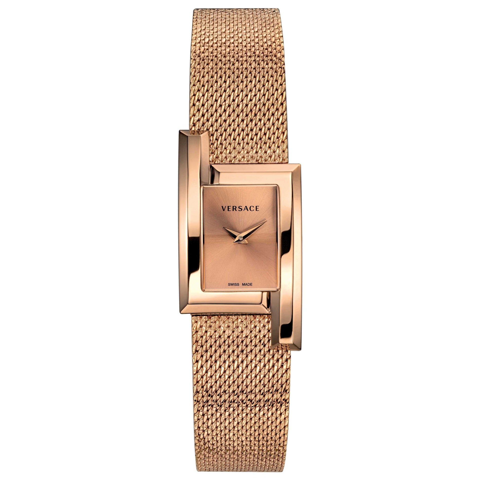 Front view of Versace Greca Icon Women's Quartz Watch VELU00619