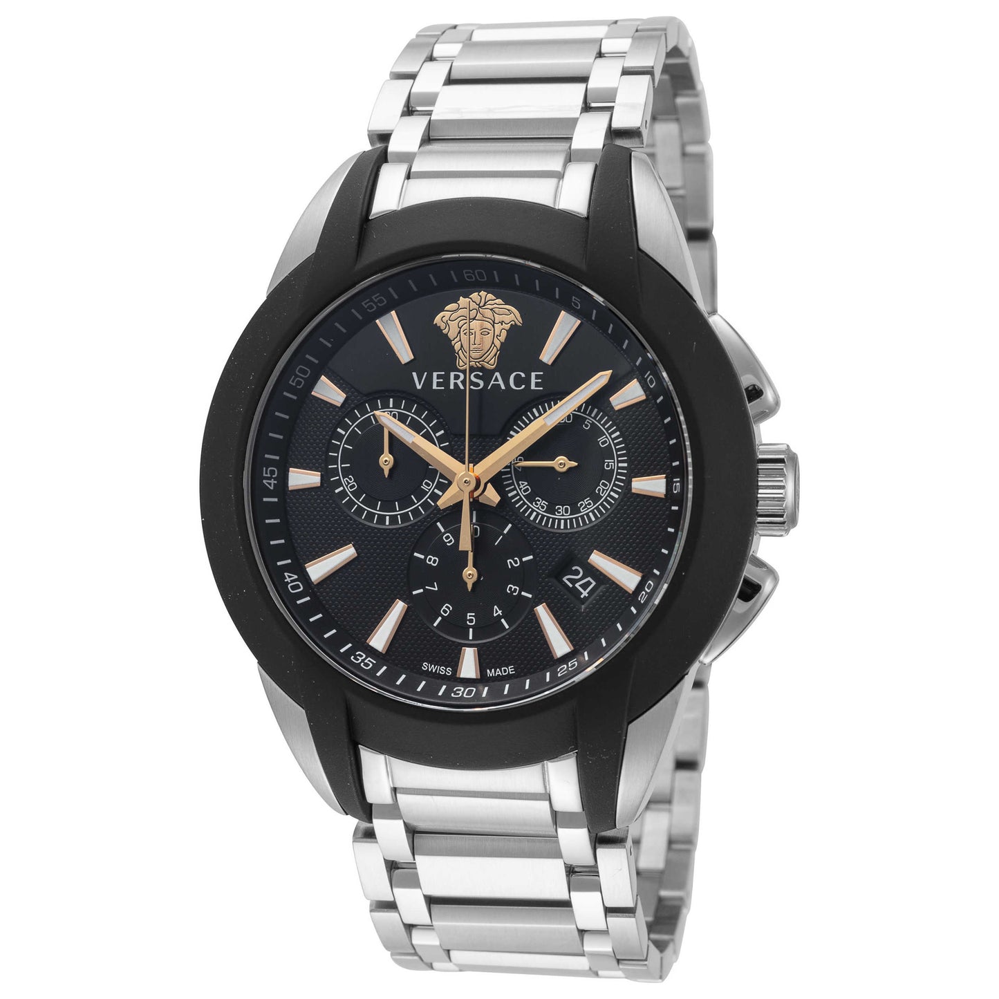 Front view of Versace Character Men's Quartz Watch VEM800218