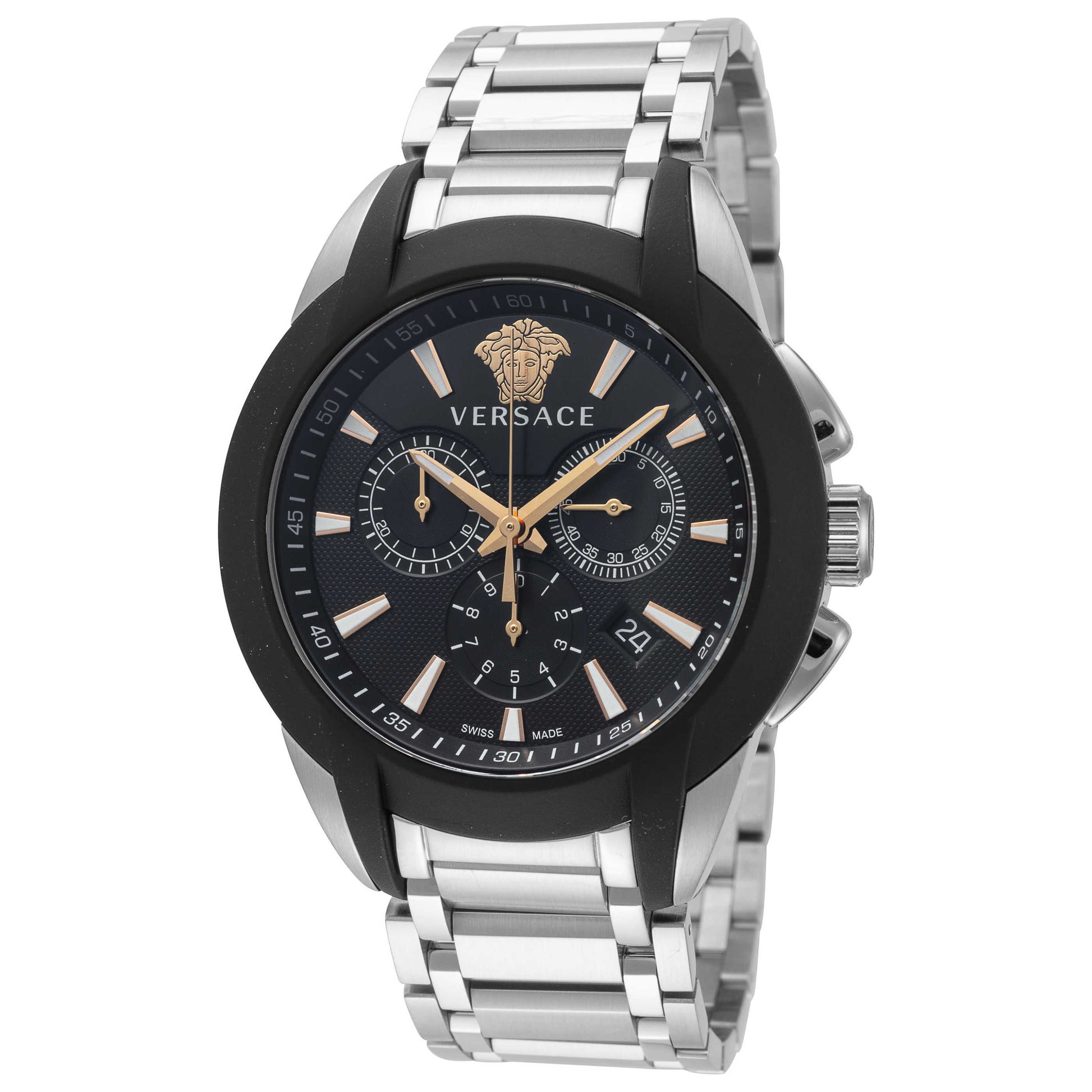 Front view of Versace Character Men's Quartz Watch VEM800218