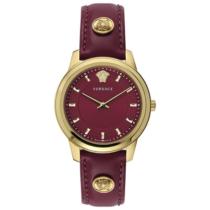 Front view of Versace Greca Women's Quartz Watch VEPX00320