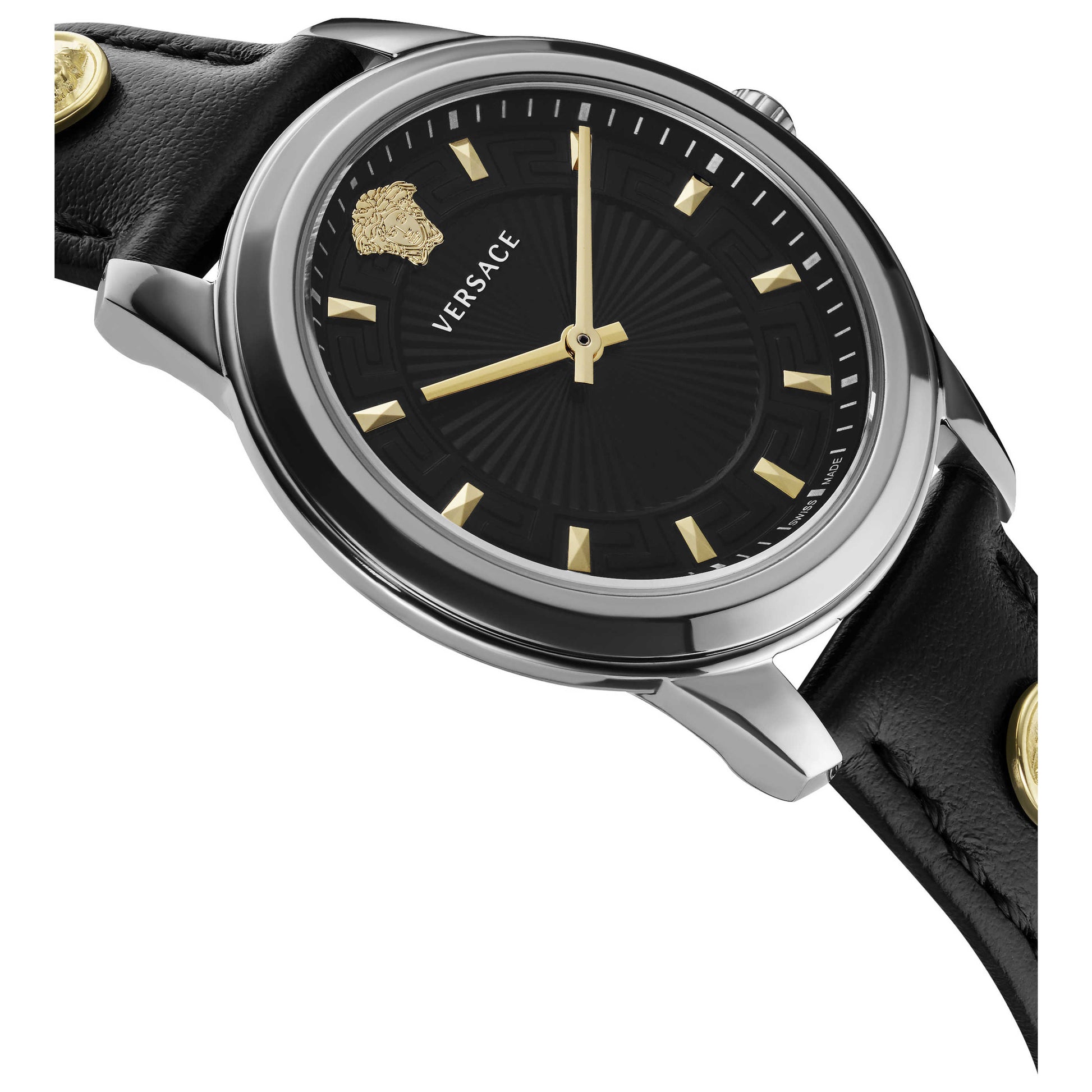 Left view of Versace Greca Women's Quartz Watch VEPX01521