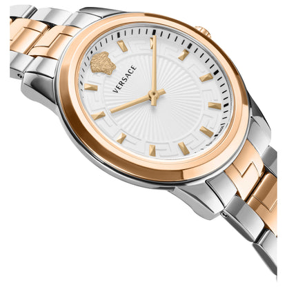 Left view of Versace Greca Women's Quartz Watch VEPX01621