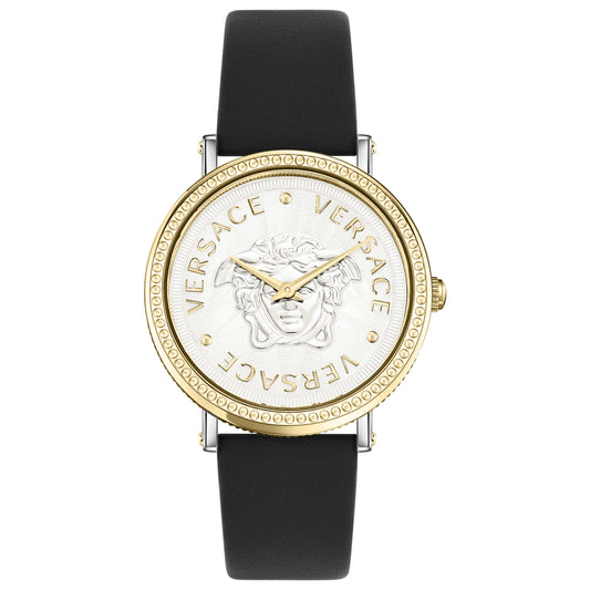 Front view of Versace V-Dollar Women's Quartz Watch VEQX00222