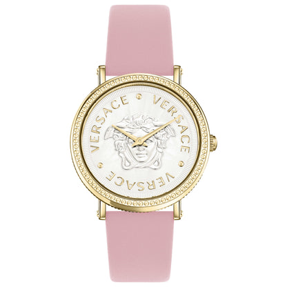 Front view of Versace V-Dollar Women's Quartz Watch VEQX00522