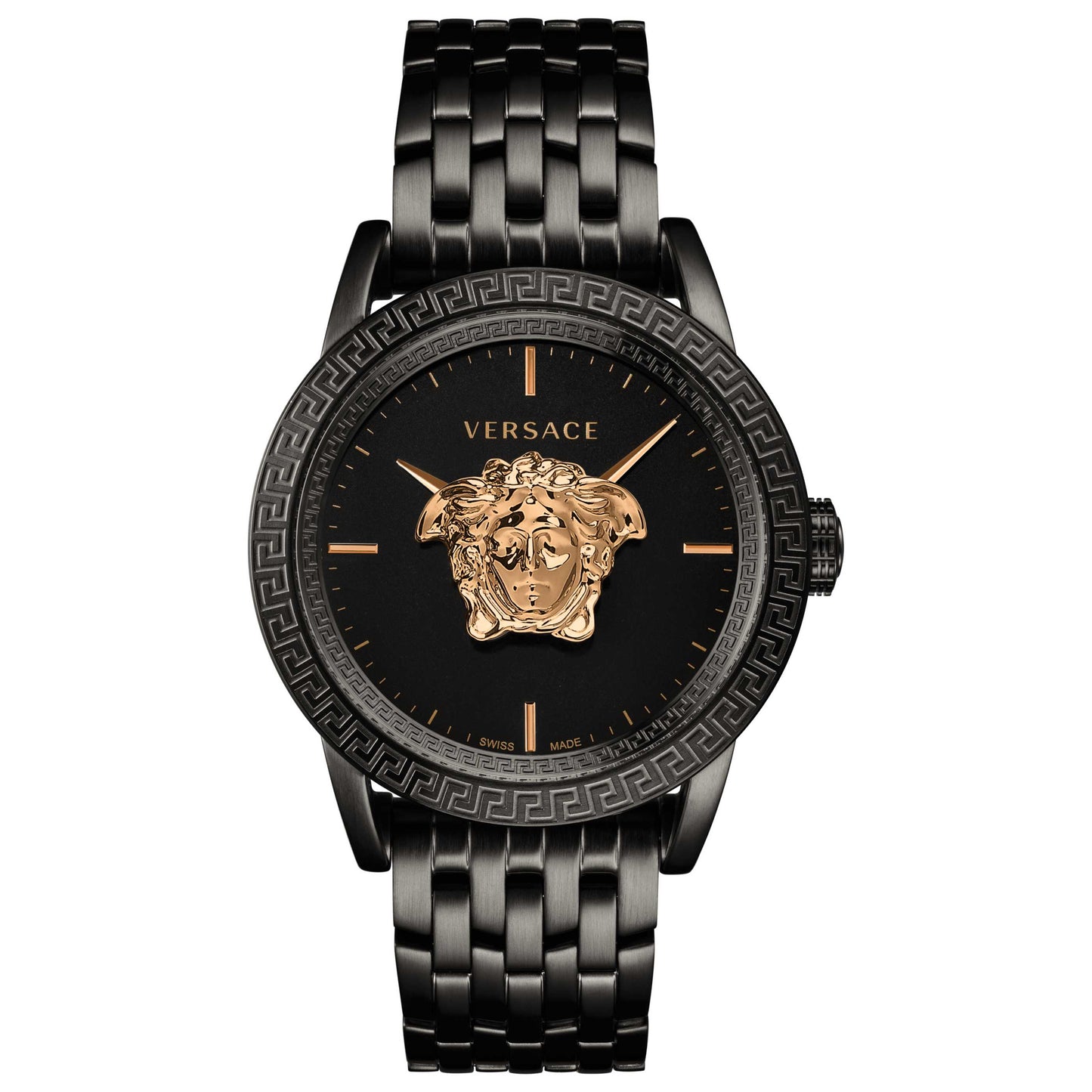 Front view of Versace Palazzo Empire Men's Quartz Watch VERD00518